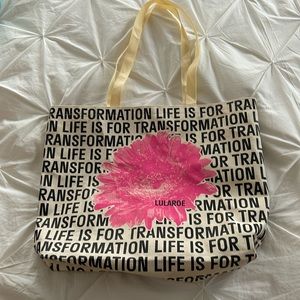 Lularoe large tote bag 15x18